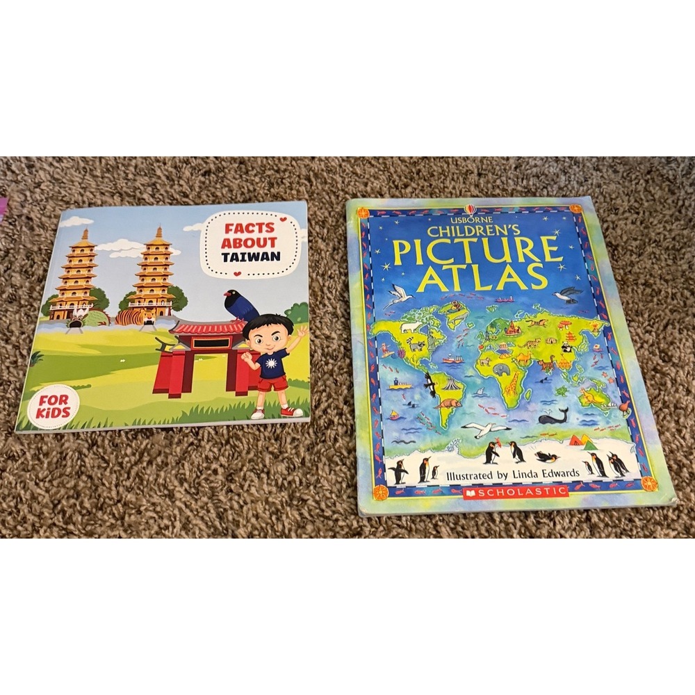 Usborne Geography Books (2)